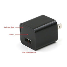 Hidden Spy Camera Wall Charger - 1080P HD - Motion Detection
