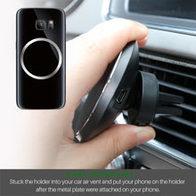 360° Magnetic Car Mount with QI Wireless Charging