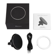 360° Magnetic Car Mount with QI Wireless Charging